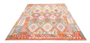 Tappeto Kilim Geometrico Multicolore 181x250 Cm