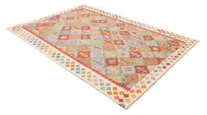 Tappeto Kilim Geometrico Multicolore 172x238 Cm
