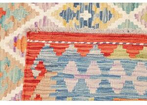 Tappeto Kilim Stilizzato Avorio Multicolore 175x235 Cm