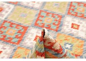Tappeto Kilim Geometrico Multicolore 172x244 Cm