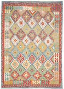 Tappeto Kilim Geometrico Multicolore 172x244 Cm