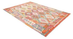 Tappeto Kilim Geometrico Multicolore 181x250 Cm