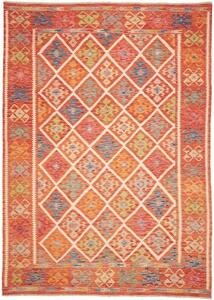 Tappeto Kilim Geometrico Ruggine Multicolore 209x291 Cm