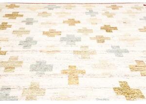Tappeto Berbero Geometrico Avorio Multicolore 257x315 Cm