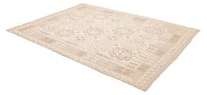 Tappeto Kilim Geometrico Beige Tortora 178x253 Cm