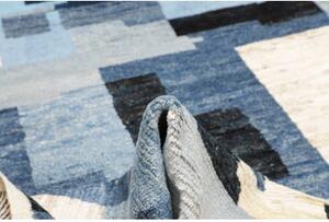 Tappeto Berbero Geometrico Blu Azzurro 249x314 Cm