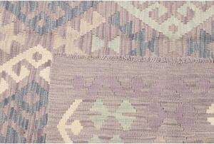 Tappeto Kilim Geometrico Grigio Tortora 172x249 Cm