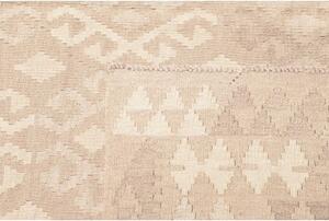 Tappeto Kilim Geometrico Beige Avorio 198x284 Cm