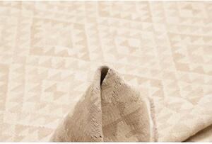 Tappeto Kilim Geometrico Beige Avorio 184x242 Cm