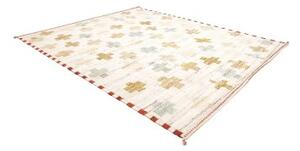 Tappeto Berbero Geometrico Avorio Multicolore 257x315 Cm