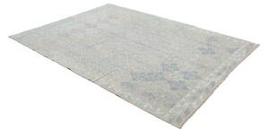 Tappeto Kilim Geometrico Azzurro Beige 174x241 Cm