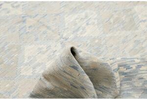 Tappeto Kilim Geometrico Azzurro Beige 180x255 Cm