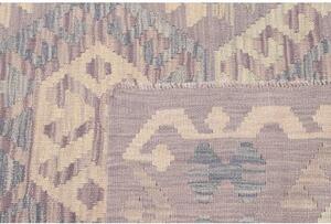 Tappeto Kilim Geometrico Malva Grigio 122x177 Cm