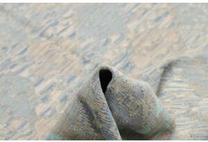 Tappeto Kilim Geometrico Azzurro Beige 182x245 Cm