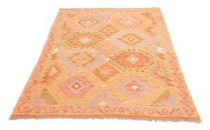 Tappeto Kilim Geometrico Arancione Rosa 125x175 Cm