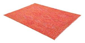 Tappeto Kilim Geometrico Arancione Rosso 153x198 Cm