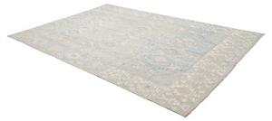 Tappeto Kilim Geometrico Azzurro Grigio 206x296 Cm