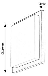 Rabalux 7204 - Applique LED da esterno ONTARIO LED/8W/230V IP65
