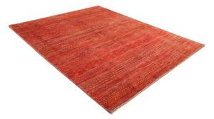 Tappeto Cromopura Geometrico Rosso Mattone Arancione 200x241 Cm