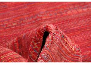 Tappeto Cromopura Geometrico Rosso Arancione 200x243 Cm