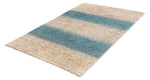 Tappeto Cromopura Geometrico Beige Azzurro 123x181 Cm