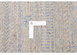 Tappeto Cromopura Geometrico Beige Azzurro 255x351 Cm