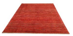 Tappeto Cromopura Geometrico Rosso Mattone Arancione 200x241 Cm