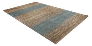 Tappeto Cromopura Geometrico Marrone Azzurro 202x309 Cm