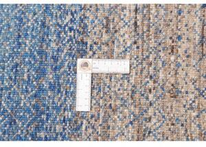 Tappeto Cromopura Geometrico Blu Marrone 155x213 Cm