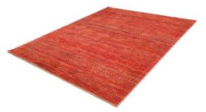Tappeto Cromopura Geometrico Rosso Mattone Arancione 200x241 Cm