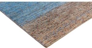 Tappeto Cromopura Geometrico Blu Marrone 155x213 Cm
