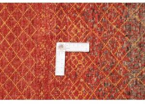 Tappeto Cromopura Geometrico Marrone Scuro Rosso 199x237 Cm