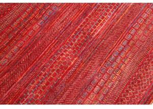 Tappeto Cromopura Geometrico Rosso Arancione 200x243 Cm
