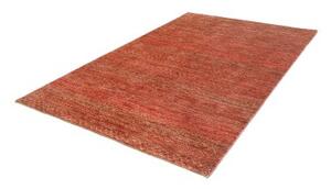 Tappeto Cromopura Geometrico Rosso Ruggine Rosso Mattone 165x250 Cm