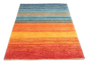 Tappeto Cromopura Geometrico Blu Arancione 94x152 Cm
