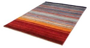 Tappeto Cromopura Geometrico Blu Rosso 153x200 Cm