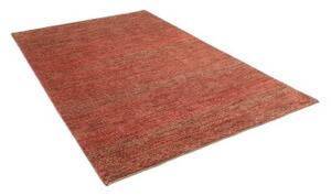Tappeto Cromopura Geometrico Rosso Ruggine Rosso Mattone 165x250 Cm