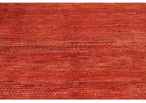 Tappeto Cromopura Geometrico Rosso Mattone Arancione 200x241 Cm