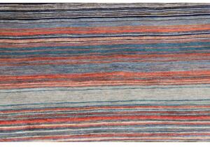 Tappeto Cromopura Geometrico Blu Rosso 153x200 Cm