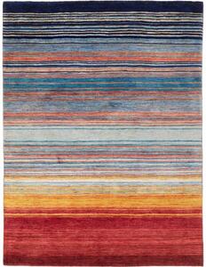 Tappeto Cromopura Geometrico Blu Rosso 153x200 Cm