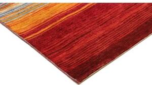 Tappeto Cromopura Geometrico Blu Rosso 153x200 Cm