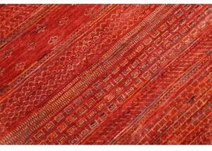 Tappeto Cromopura Geometrico Rosso Mattone Arancione 200x241 Cm
