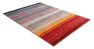 Tappeto Cromopura Geometrico Blu Rosso 153x200 Cm