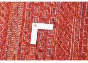 Tappeto Cromopura Geometrico Rosso Mattone Arancione 200x241 Cm