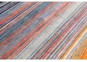 Tappeto Cromopura Geometrico Blu Rosso 153x200 Cm