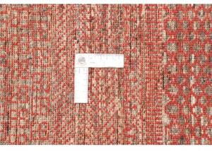 Tappeto Cromopura Geometrico Rosso Ruggine Rosso Mattone 165x250 Cm