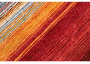 Tappeto Cromopura Geometrico Blu Rosso 153x200 Cm