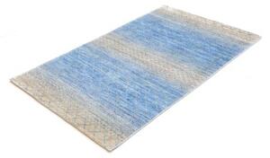 Tappeto Cromopura Geometrico Blu Beige 93x153 Cm