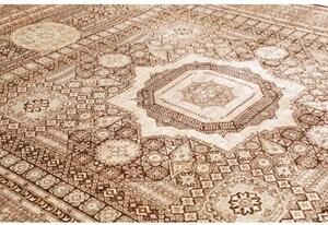 Tappeto Kairo Patchwork Marrone Beige 266x356 Cm