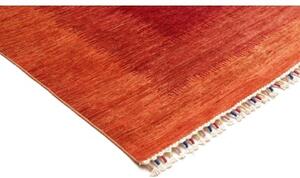 Tappeto Gabbeh Nova Figurativo Rosso Arancione 245x301 Cm